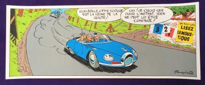 André Franquin, Spirou : La Turbotraction, sérigraphie 2