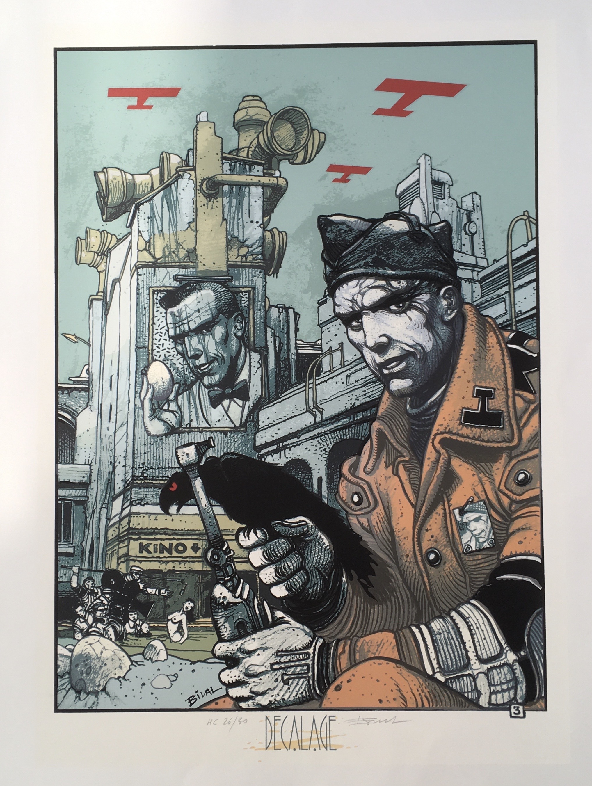 アート・デザイン・音楽 Enki bilal / catalogue un/sur/un AUT
