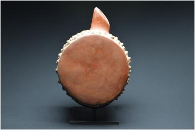 Culture Colima, Mexique occidental, Important vase à libation en céramique, 100 av - 250 ap J.-C. 2