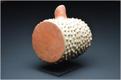 Culture Colima, Mexique occidental, Important vase à libation en céramique, 100 av - 250 ap J.-C. 2