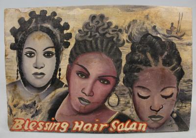 Tableau de coiffeur Ghanéen - Barber Shop 2