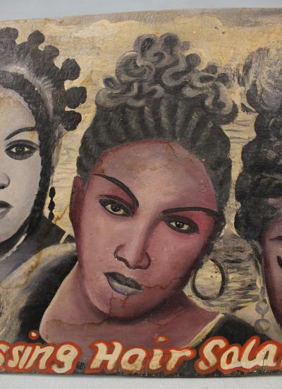 Tableau de coiffeur Ghanéen - Barber Shop 2
