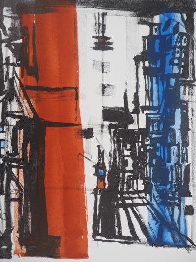 Maria Helena VIEIRA DA SILVA : Arrivée en ville - Lithographie originale 2