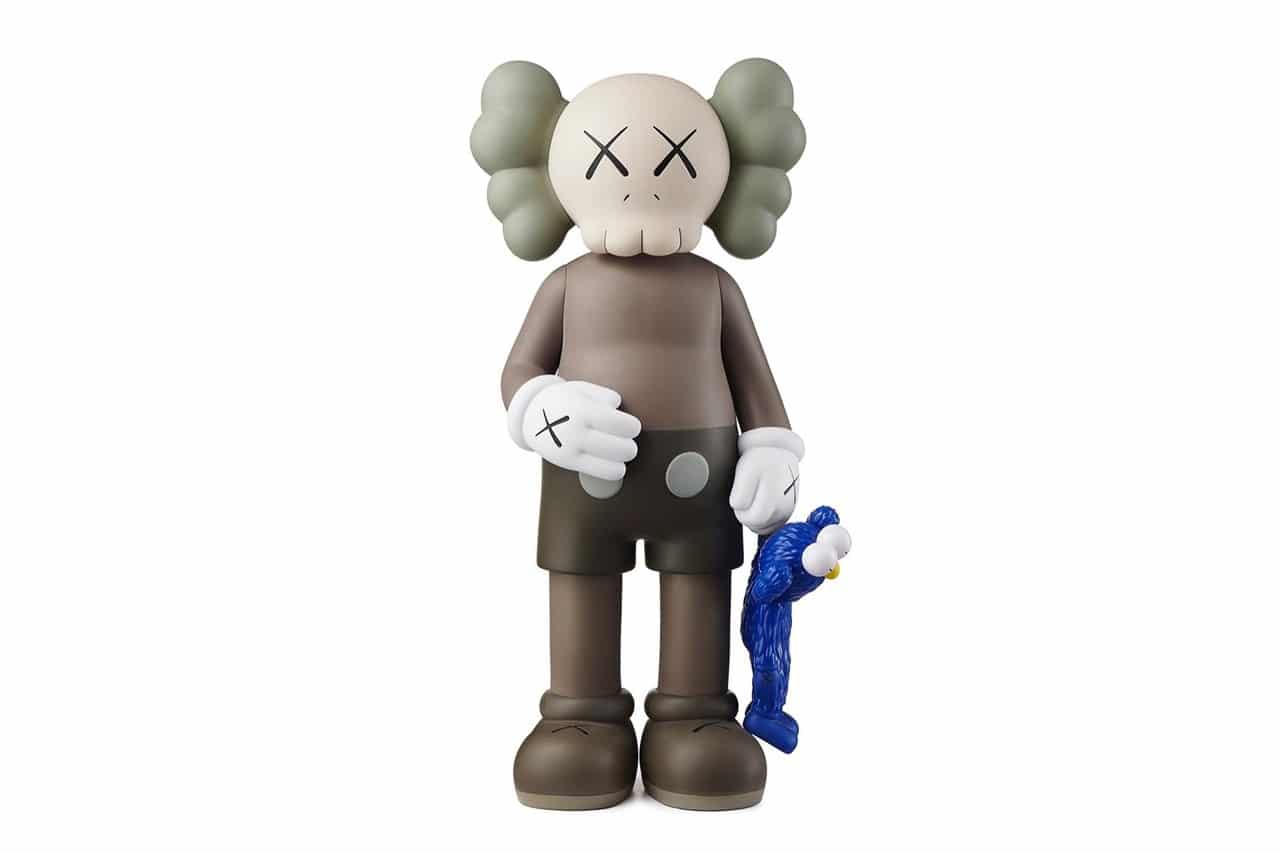 KAWS - Companion Share Brown - Sculpture - Street Art - Plazzart