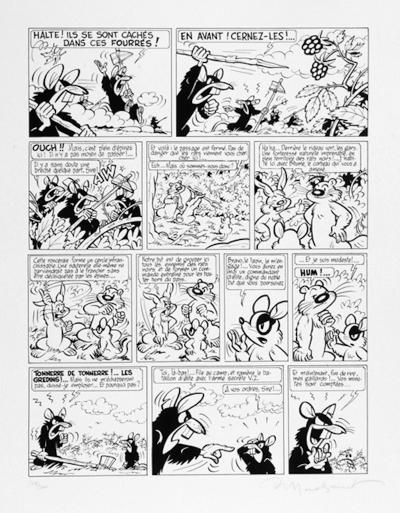 Raymond MACHEROT - Chlorophylle contre les rats noirs - Sérigraphie 2