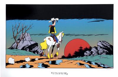 MORRIS - Lucky Luke- Sérigraphie 2