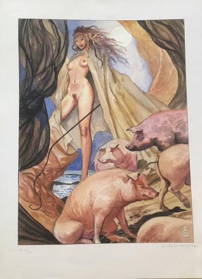 MANARA - Hommage à Pornocratès de Rops - Affiche 2