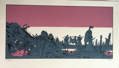 Jacques Tardi - Soldat Varlot - Sérigraphie signée 2