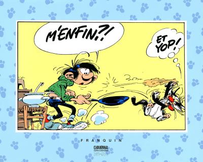 André FRANQUIN - Gaston et la crêpe - Sérigraphie 2
