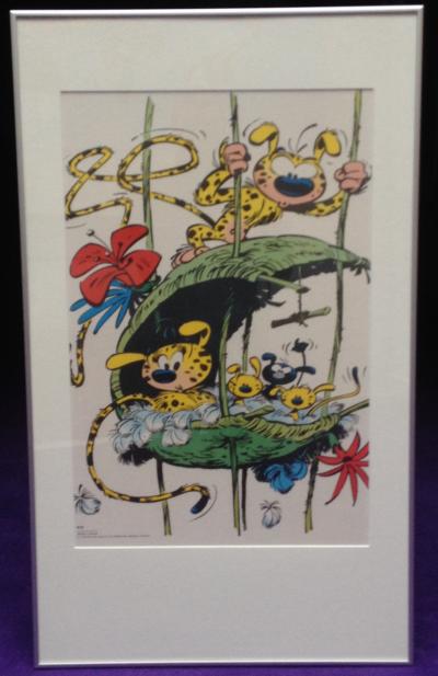 Poster Franquin Marsupilami en famille n°28 2