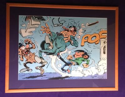 Affiche Franquin Gaston et Demesmaeker 2