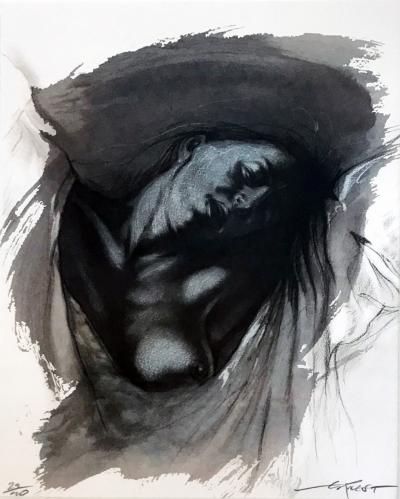 Ernest PIGNON-ERNEST - Extase, 2004 - Gravure signée au crayon 2