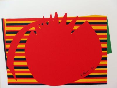 Maurice ESTÈVE (d’après) - Découpage VI - Sérigraphie originale signée 2