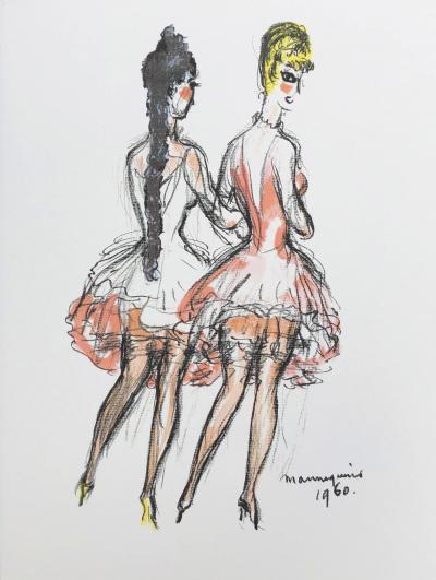 Kees Van Dongen - Les Mannequins - Lithographie originale 2