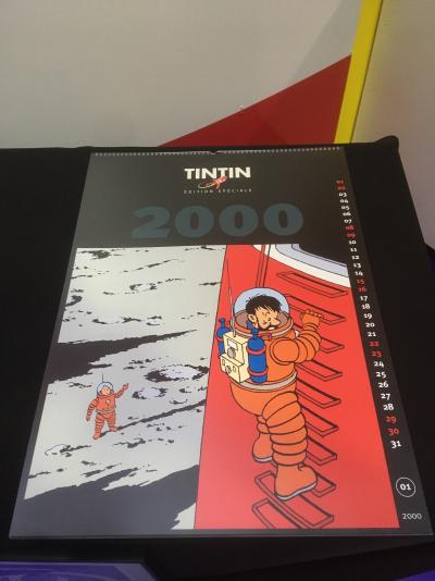 Moulinsart - Calendrier Tintin Lune, 2000 - Calendrier 2