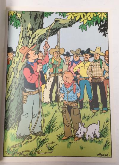 Hergé Tintin : album poster 2
