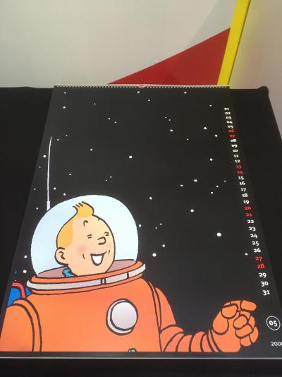 Hergé / Moulinsart - Calendrier Tintin Lune, 2000 2