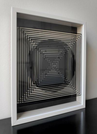 Victor VASARELY (d’après) - Cinétique 1, 1973 - Sérigraphie 2