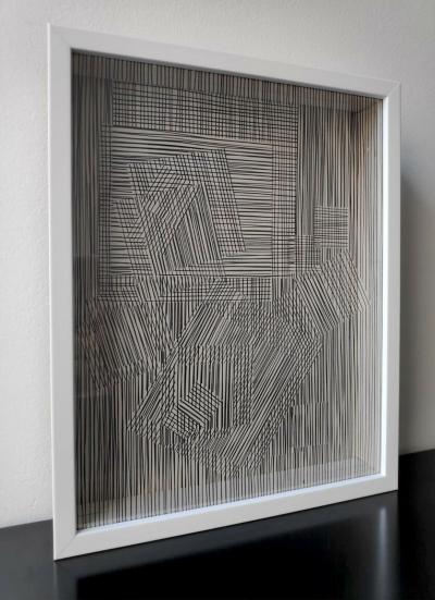 Victor VASARELY (d’après) - Cinétique 3, 1973 - Sérigraphie 2