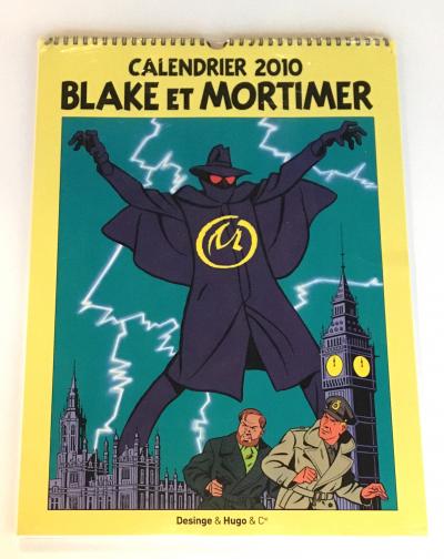 Jacobs Blake et Mortimer calendrier 2010 2