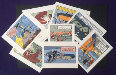 Yves Sente et André Juillard - Blake et Mortimer Sarcophages 6ème Continent - Portfolio 2