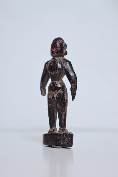 Inde du Sud - Poupée de mariage en bois de rose, début du XXème siècle 2