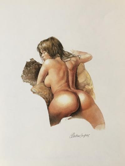 Paolo Eleuteri Serpieri, Druuna, 1990, photogravure 2