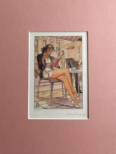 Milo Manara, Le Déclic, sérigraphie signée 2