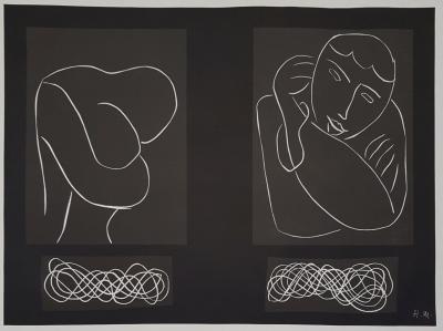 Henri MATISSE (d’après) - Peintures, dessins, 1950 - Affiche lithographique 2