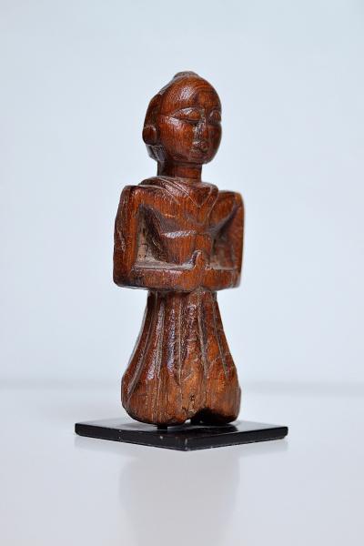 Inde du sud - Figure votive de la Déesse Mauli, début du XXème siècle 2