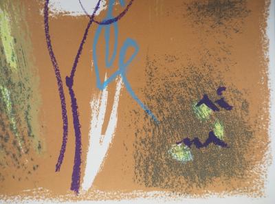 Andre MASSON : Nymphe des eaux, 1964 - Lithographie originale signée 2