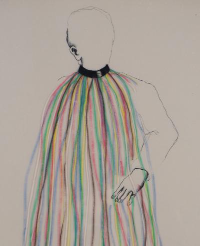 Jim Dine - Vinyl Strip Cape - Lithographie originale signée 2