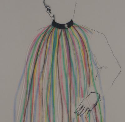 Jim Dine - Vinyl Strip Cape - Lithographie originale signée 2