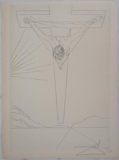 Salvador Dali - Manifeste Mystique : Le Christ, 1951 - Ensemble de deux gravures originales signées 2