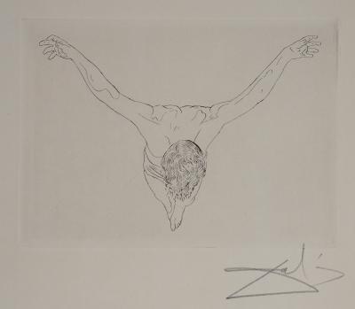 Salvador Dali - Manifeste Mystique : Le Christ, 1951 - Ensemble de deux gravures originales signées 2