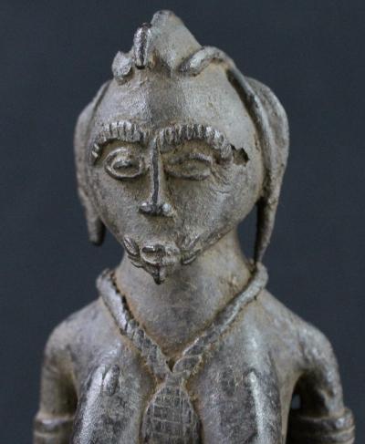 Cöte d'Ivoire, Senoufo, Ancienne Statue Votive en Bronze 2