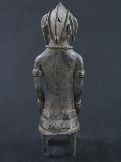 Cöte d'Ivoire, Senoufo, Ancienne Statue Votive en Bronze 2
