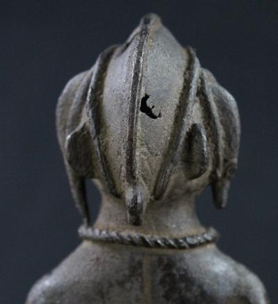 Cöte d'Ivoire, Senoufo, Ancienne Statue Votive en Bronze 2