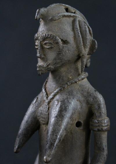 Cöte d'Ivoire, Senoufo, Ancienne Statue Votive en Bronze 2