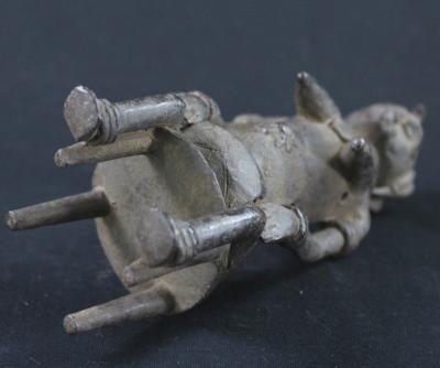 Cöte d'Ivoire, Senoufo, Ancienne Statue Votive en Bronze 2