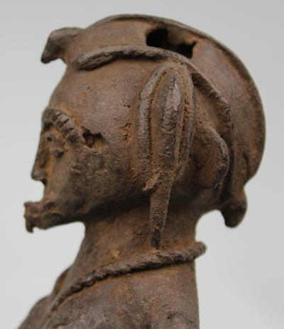 Cöte d'Ivoire, Senoufo, Ancienne Statue Votive en Bronze 2