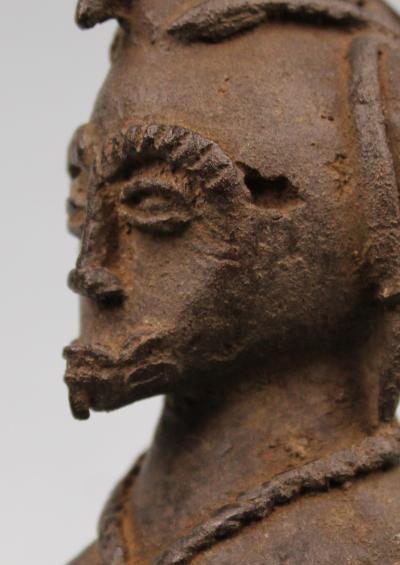 Cöte d'Ivoire, Senoufo, Ancienne Statue Votive en Bronze 2
