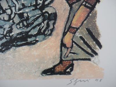 Antonio SEGUI : Vanité : Memento homo mori, 1998 - Sérigraphie originale signée 2