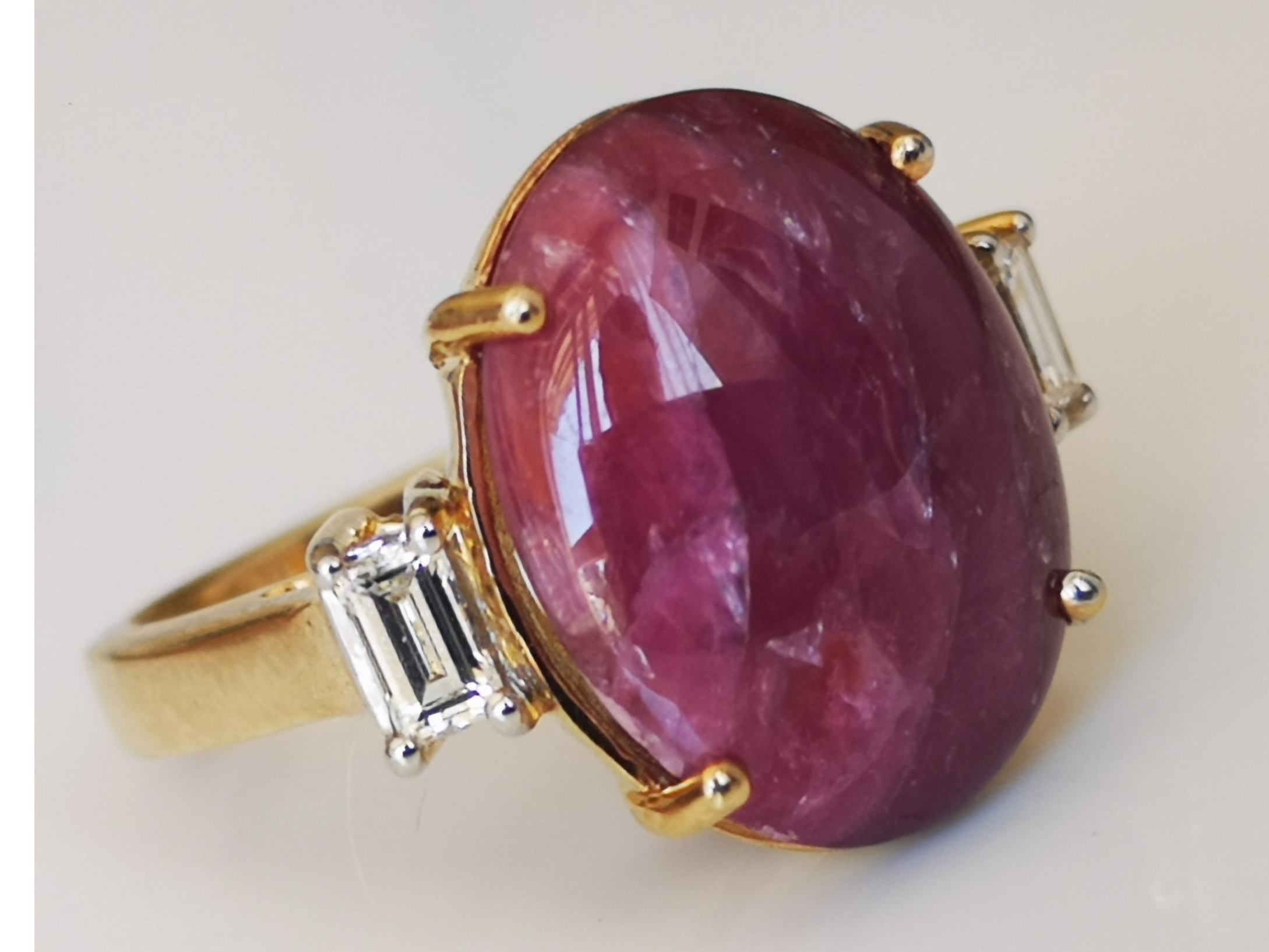 Rubis Rouge De Birmanie 5,00 Ct Non Chauffé - Taille Asscher 9x9 Mm, Certifié GDL