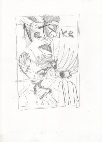 Georges Pratt - Wolverine Netsuke - 2 Dessins originaux 2