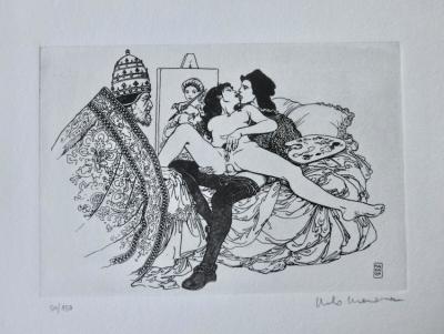 Milo Manara - Portfolio complet très rare de 13 gravures originales 2