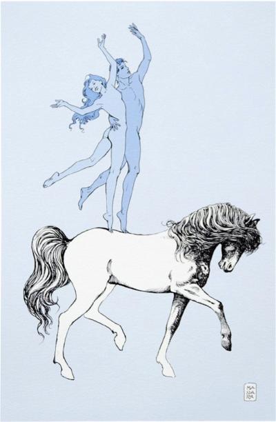 Milo Manara - Portfolio complet très rare de 13 gravures originales 2