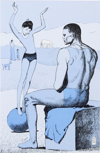 Milo Manara - Portfolio complet très rare de 13 gravures originales 2