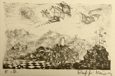Raffi KAISER - Sans-titre, Suite de 6 lithographies originales signées 2