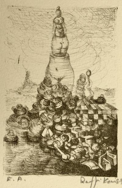 Raffi KAISER - Sans-titre, Suite de 6 lithographies originales signées 2